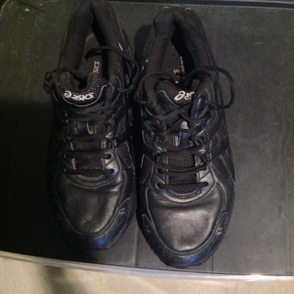 Asics Gel DuoMax Black Running Shoes Size 10.5